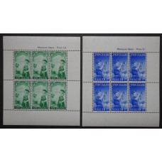 NUEVA ZELANDA Yv. HOJA BLOQUE 03/4 SERIE DE ESTAMPILLAS NUEVA MINT ORGANIZACIÓN DE JOVENES SIMIL BOY SCOUTS 25 €